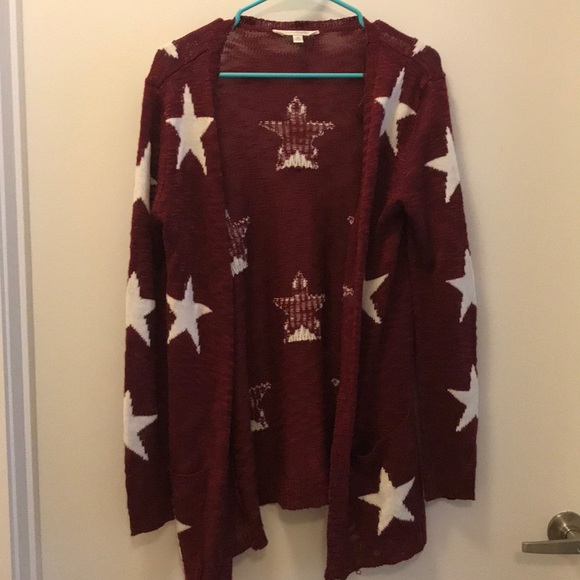 Charming Charlie Sweaters - Star cardigan